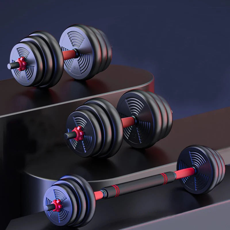 Adjustable Dumbbell Barbell Set