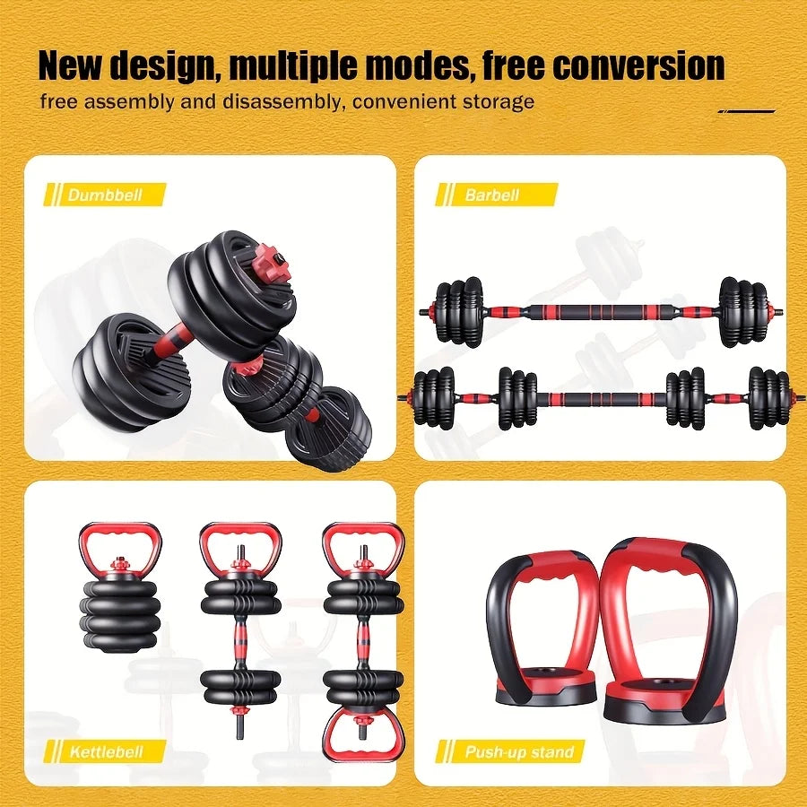 4-in-1 Adjustable Dumbbell Set