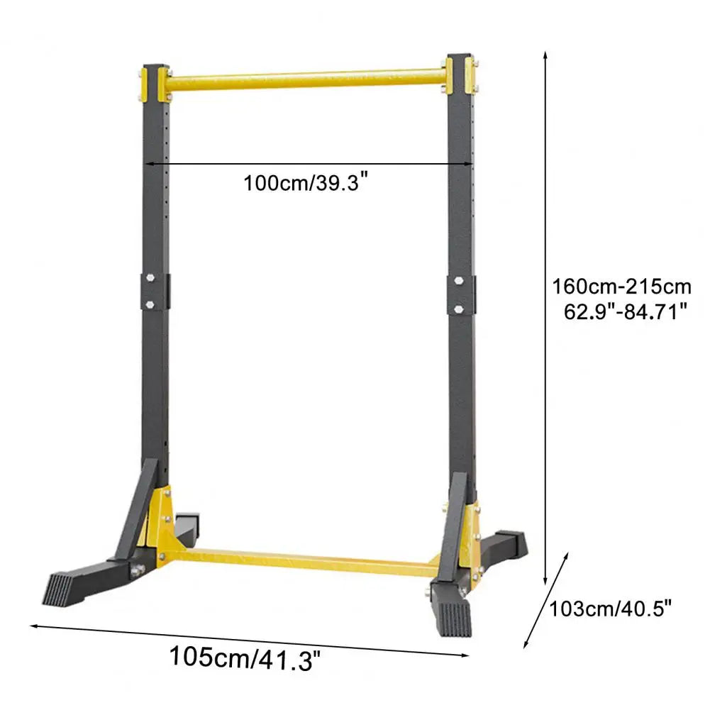 Adjustable Free Standing Pull Up Station