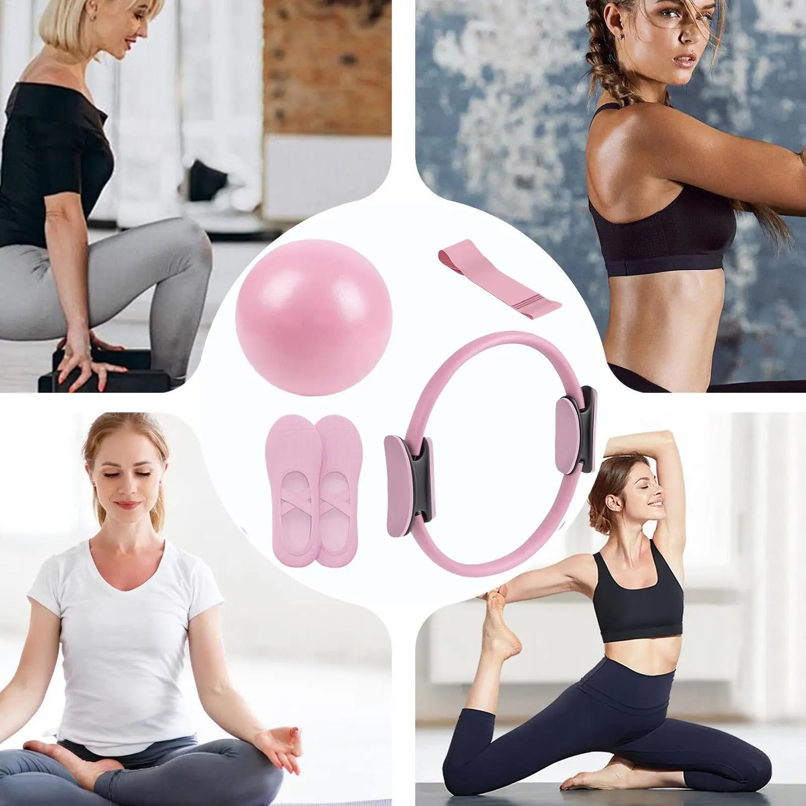 Pilates Ring and Ball Set