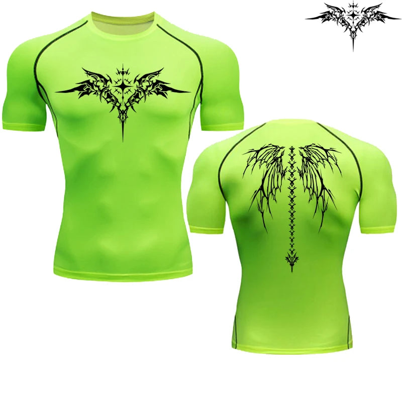 Men’s Anime Compression Shirt