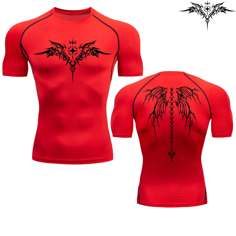 Men’s Anime Compression Shirt