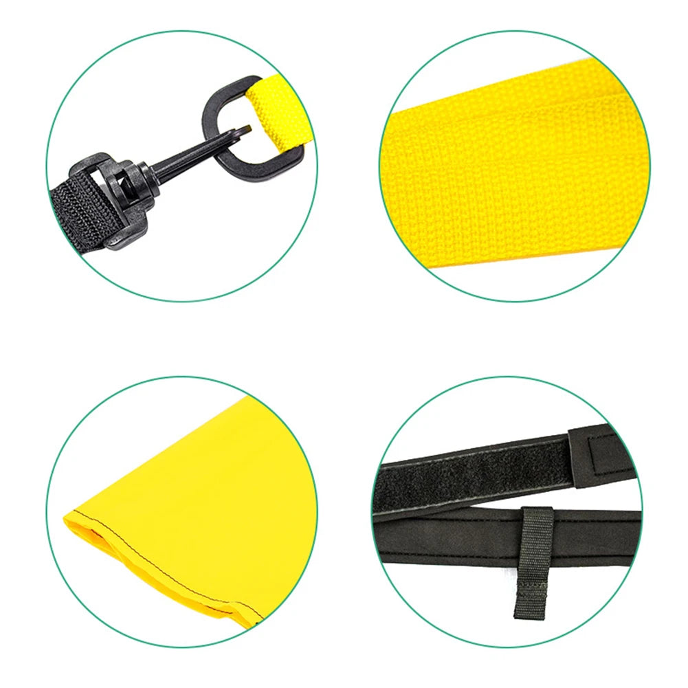 Swimming Resistance Parachute Training Belt Set