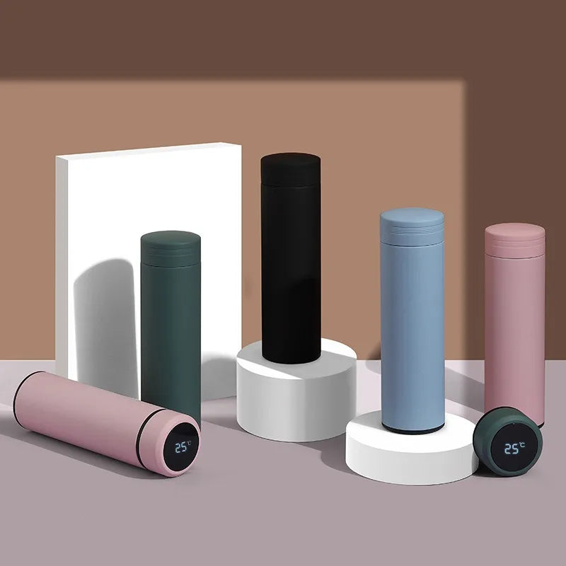 Smart Temperature Display Thermos Bottle
