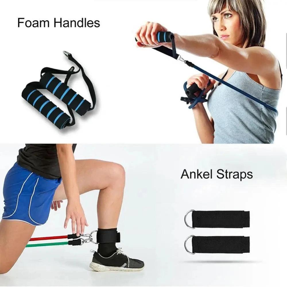 11PCS Resistance Bands Workout Set