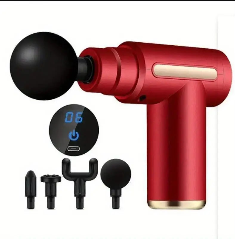Muscle Massage Gun Protable Body Massager Deep Handheld Percussion Massager For Body Back And Neck Leg