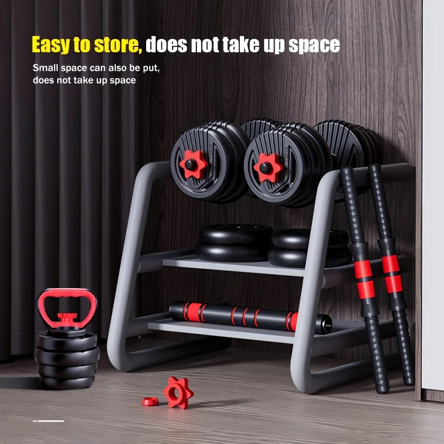 4-in-1 Adjustable Dumbbell Set
