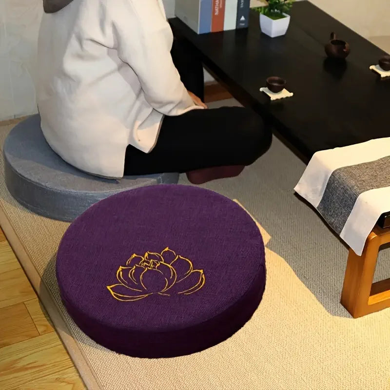 Linen Meditation Floor Cushion