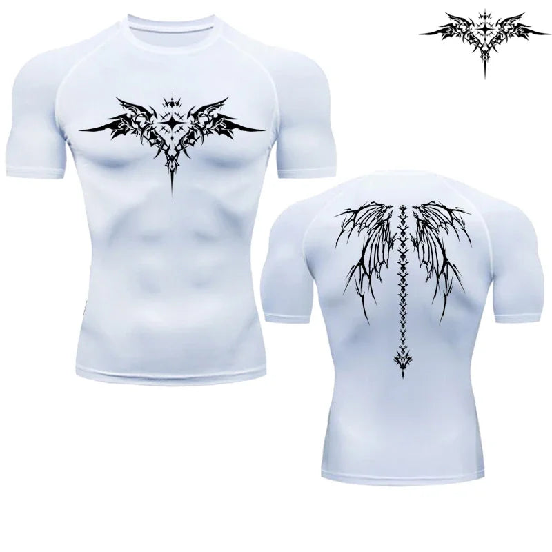 Men’s Anime Compression Shirt