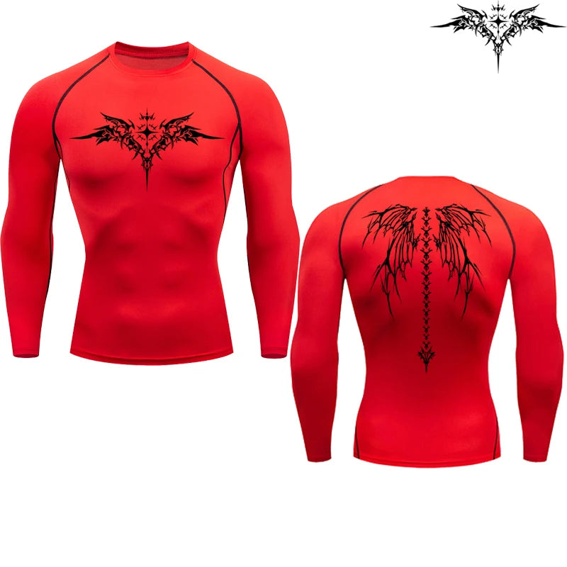 Men’s Anime Compression Shirt