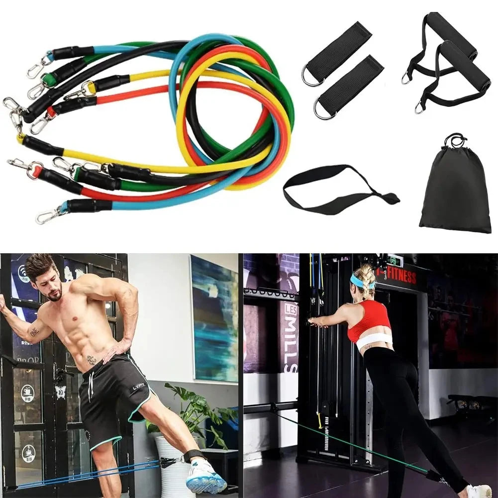 11PCS Resistance Bands Workout Set