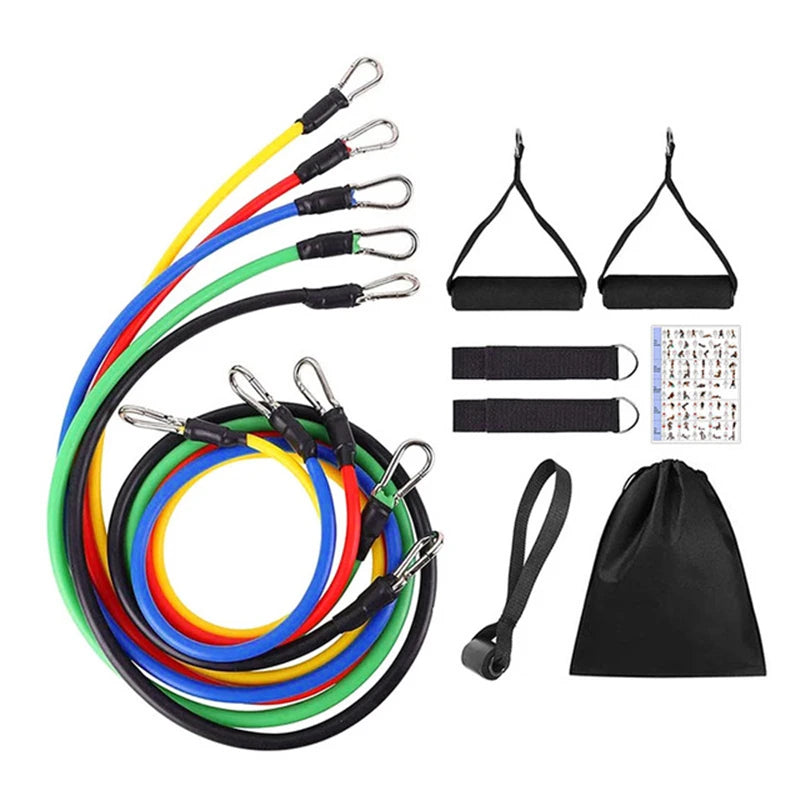 11PCS Resistance Bands Workout Set