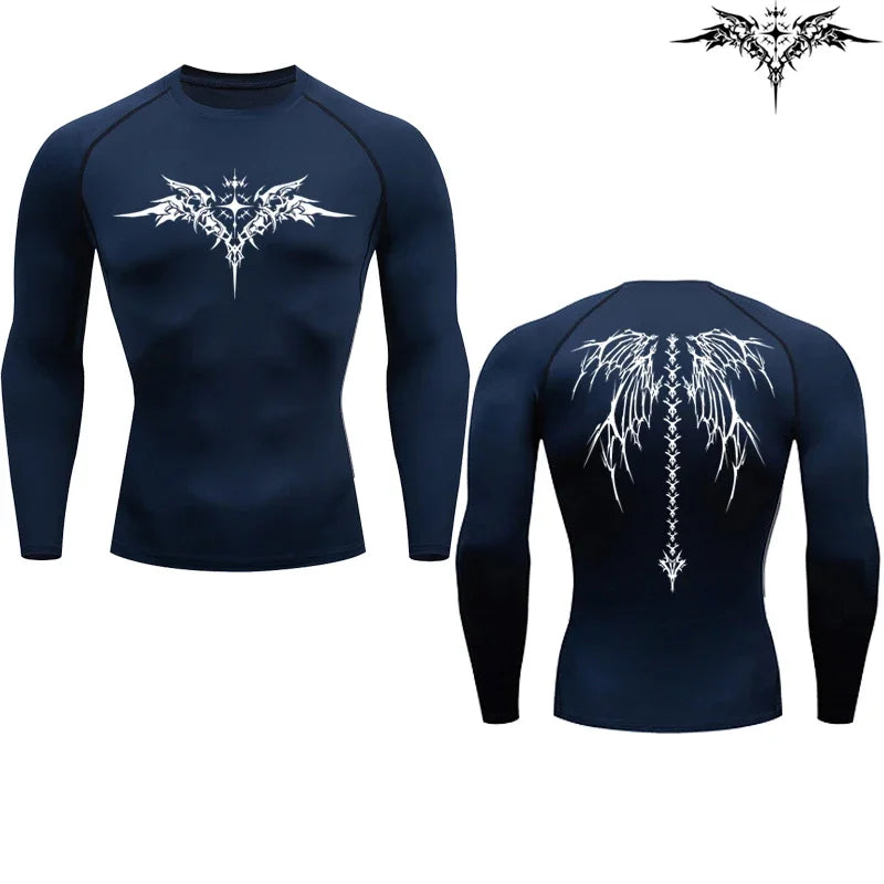 Men’s Anime Compression Shirt