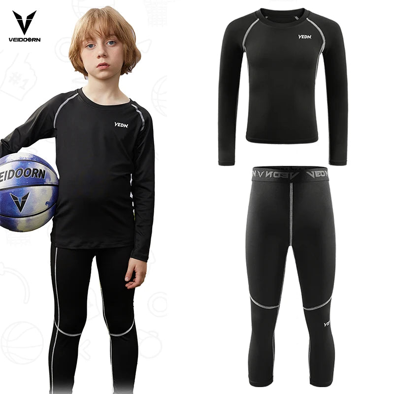 Boys Compression Sports Set