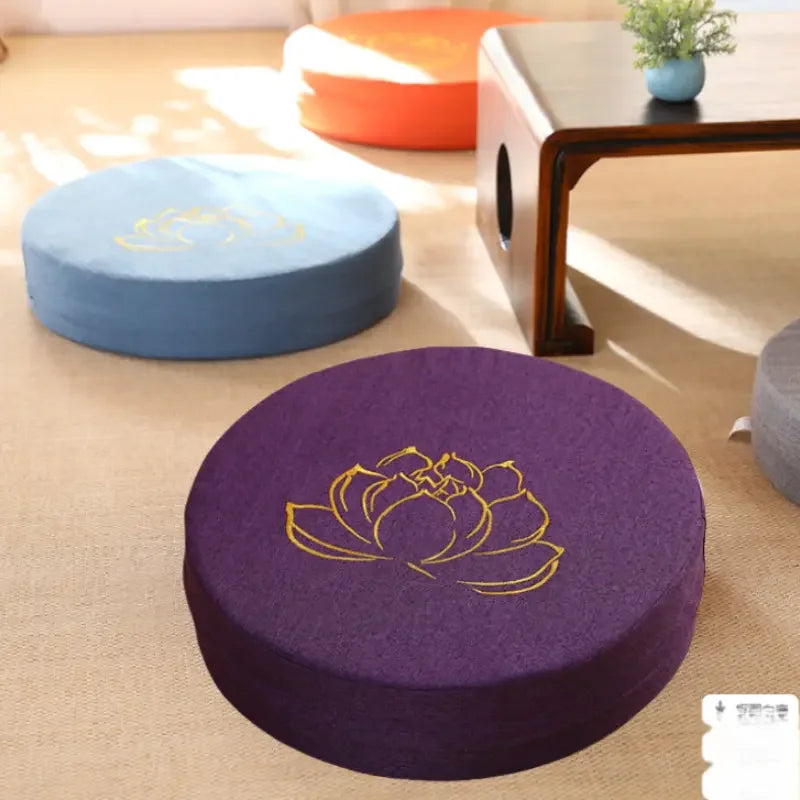 Linen Meditation Floor Cushion