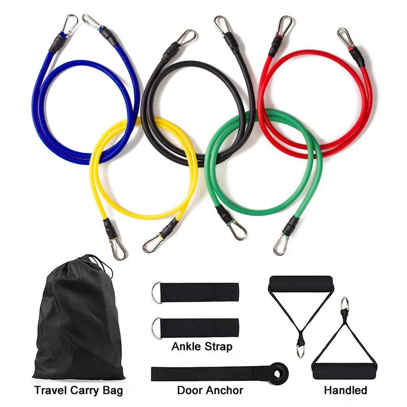 11PCS Resistance Bands Workout Set