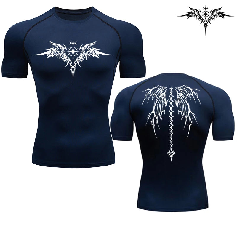 Men’s Anime Compression Shirt