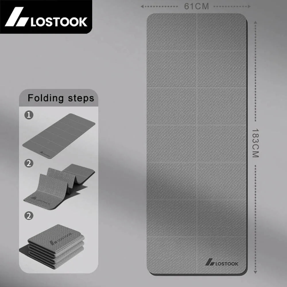 4mm Foldable TPE Yoga Mat