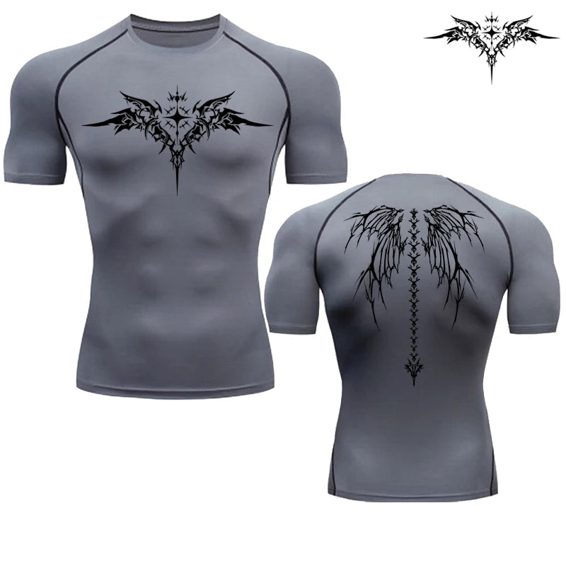Men’s Anime Compression Shirt