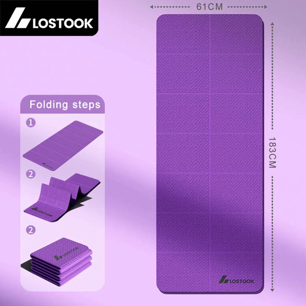 4mm Foldable TPE Yoga Mat
