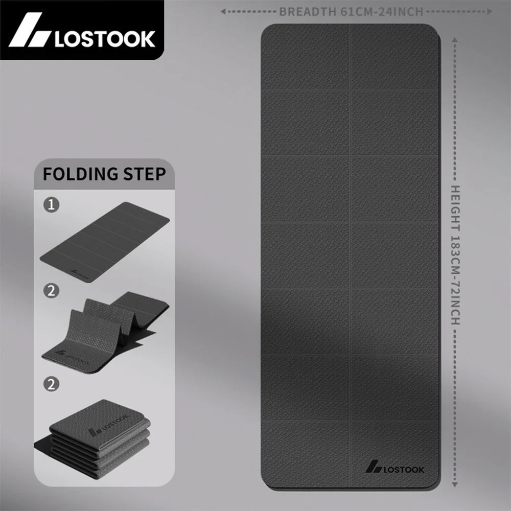 4mm Foldable TPE Yoga Mat