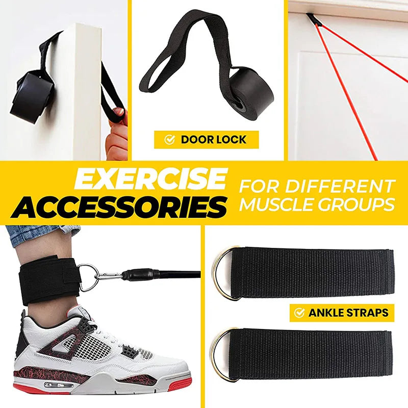11PCS Resistance Bands Workout Set